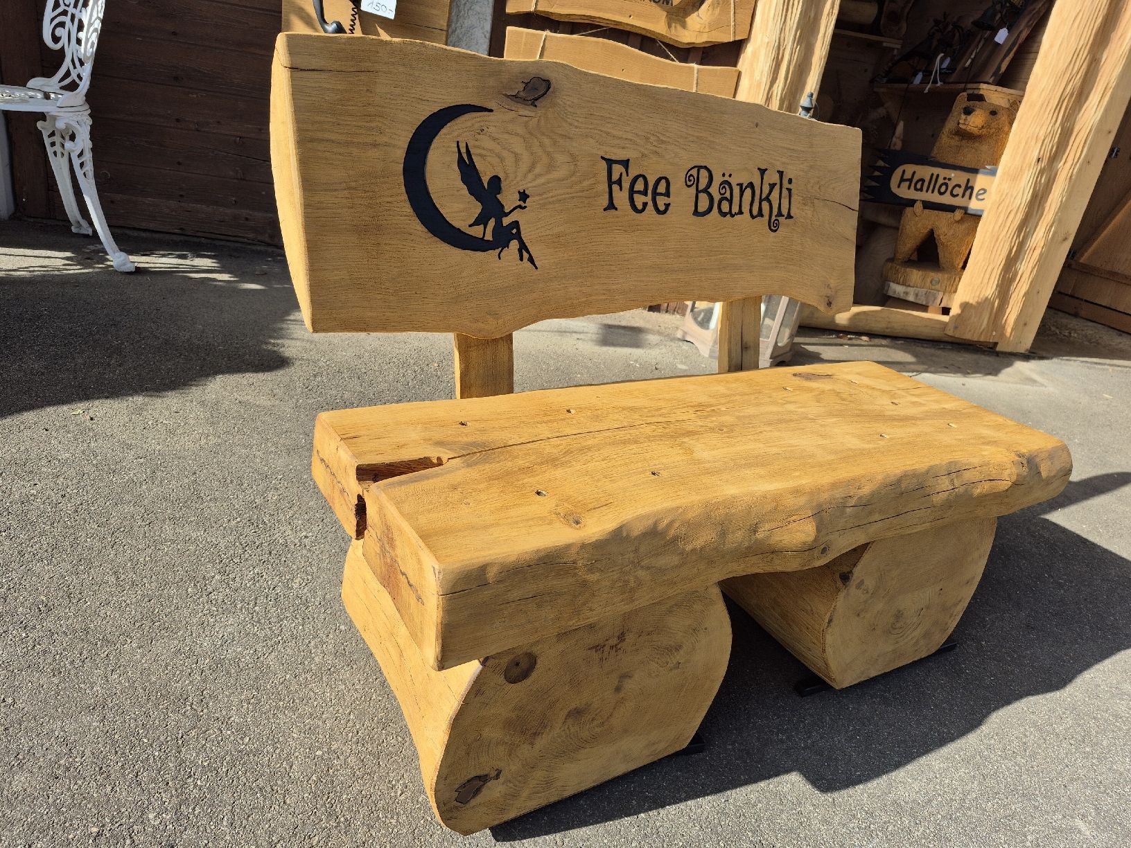 Panchine: Kinderbänkli Naturholz – Nuovo (secondo la descrizione) da Bischofszell venduto da portmann_unikate 1