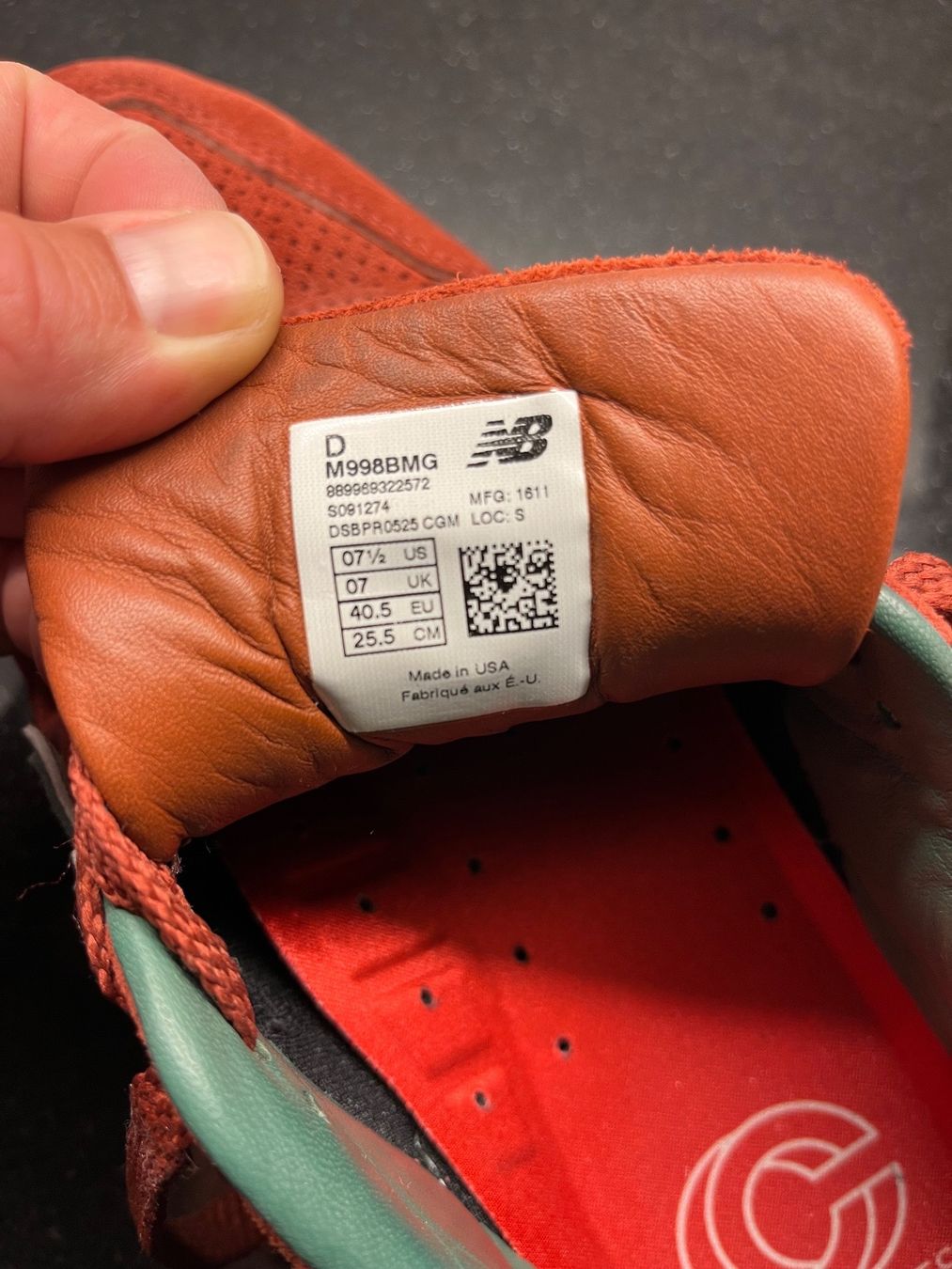 New Balance Scarpe da uomo: New Balance 998 Concepts – Usato da Zürich venduto da warioner 5