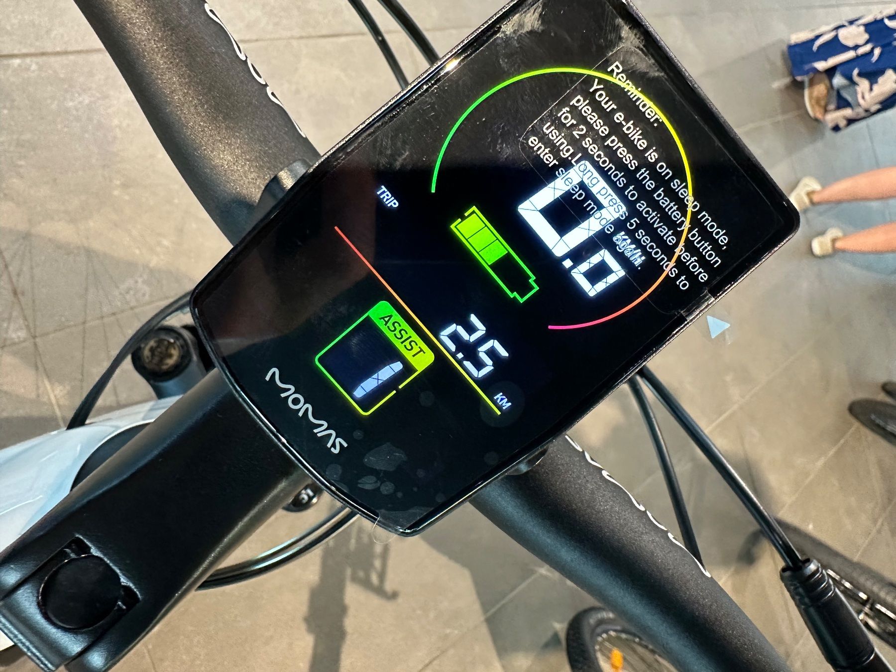 Vélos: Momas Jason Pro SUV – Schwarz – D'occasion à Olten par cablezom 3