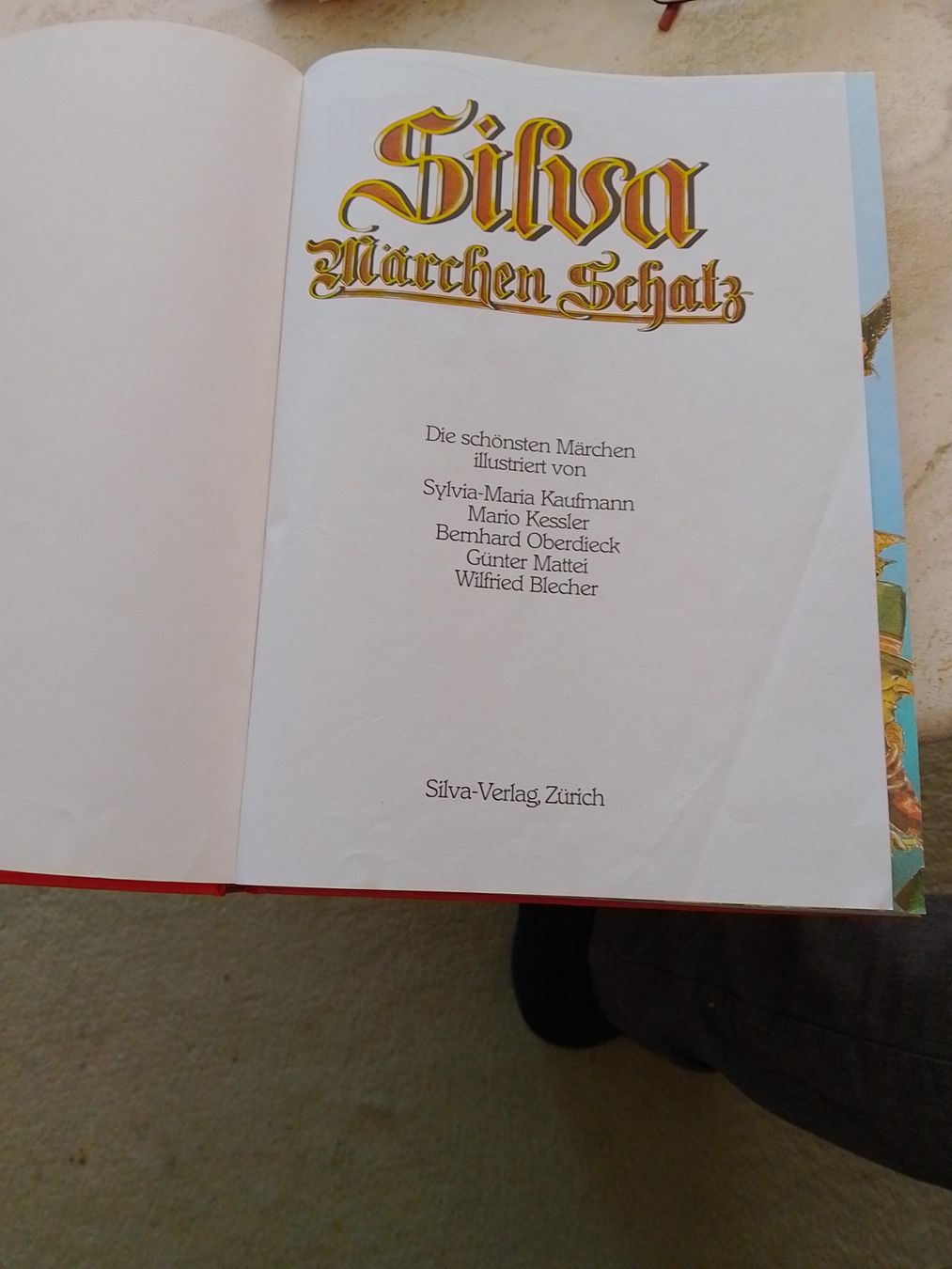 Libri: Buch, Silva Märchenschatz – Usato da Weinfelden venduto da PaterPio1968 1