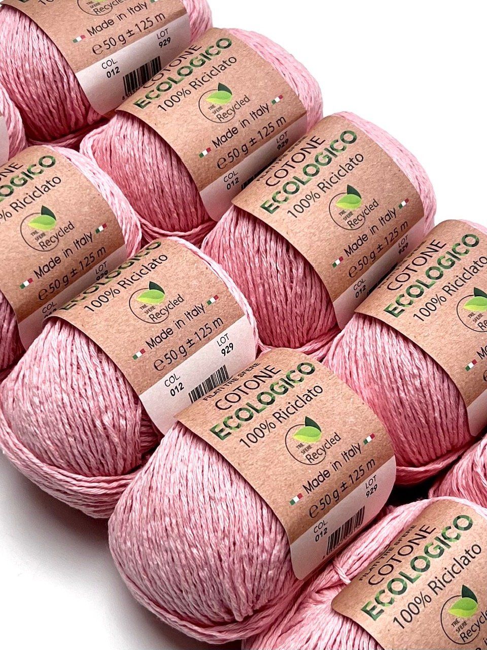 Lana: Baumwolle Cotone Ecologico 10 Knäuel nr.012 – Nuovo e nell'imballaggio originale da Plons venduto da Zimpfer 2