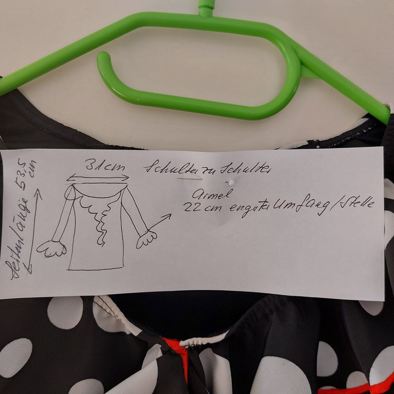 Camicette, T-shirt & Top: Top Flamenco Oberteil neu – Usato da Basel venduto da kon_wz8r 3