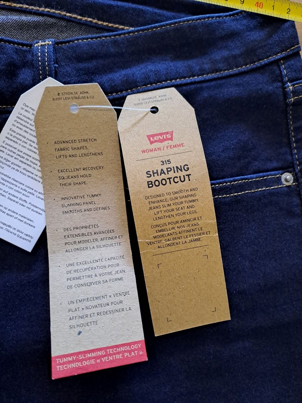 Levi's Jeans: Levis 315 Shaping Bootcut 16W – Nuovo e nell'imballaggio originale da Meyrin venduto da dijin 5