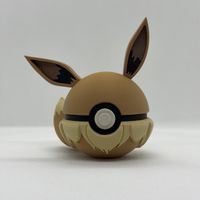 EeveeBall – 3D Gedruckter Eevee Pokéball | Pokémon Sammlerst
