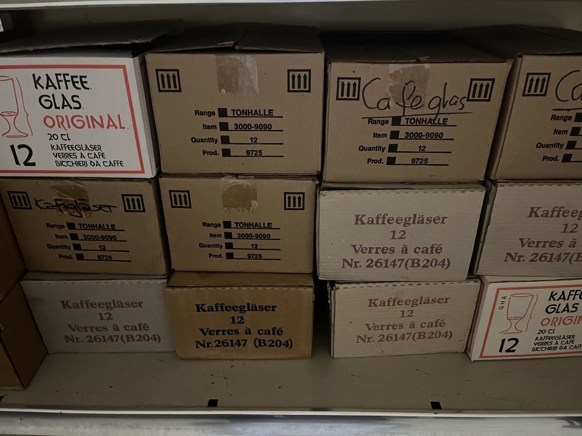 Gläser: Kaffee Glas 12 Stk. – Gebraucht aus Huttwil von kim_f87x 1