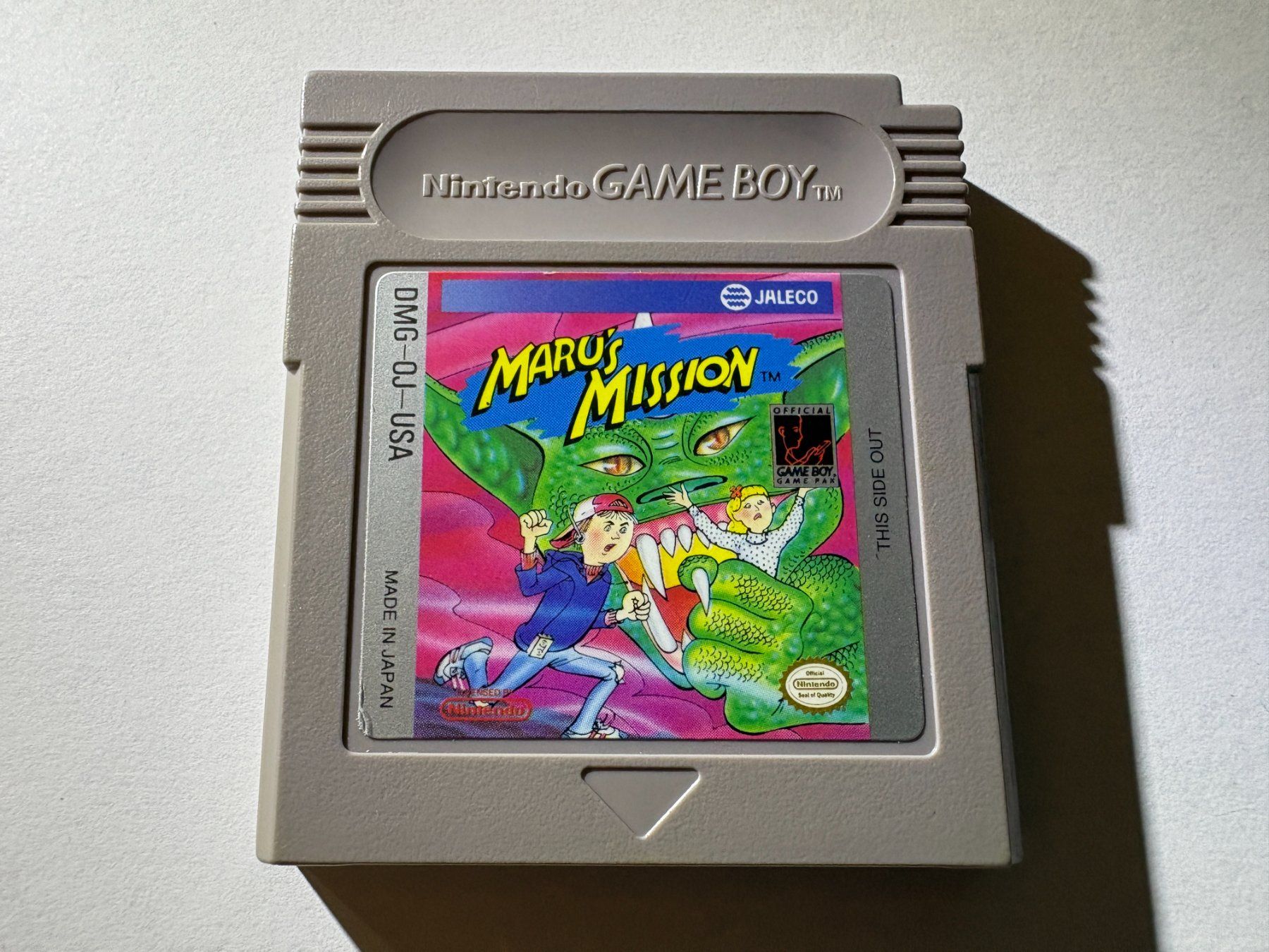 Nintendo Giochi: Maru's Mission - Nintendo Game Boy – Usato da Zürich venduto da VintagePalace