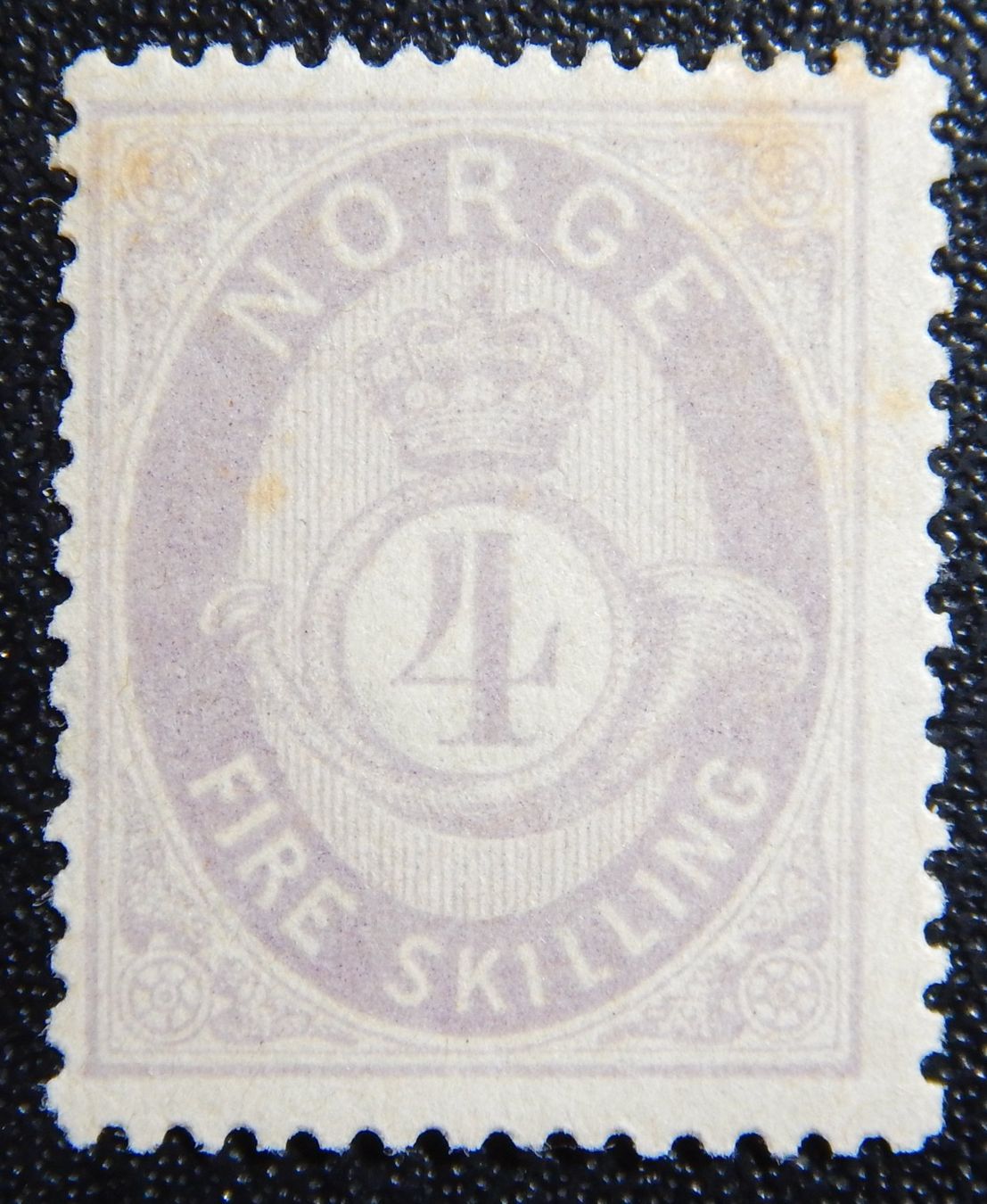 Tutti i francobolli: Norwegen Kat. 19 * 1872 – Usato da Zürich venduto da Muehlekauf