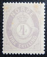 Norwegen Kat. 19 * 1872