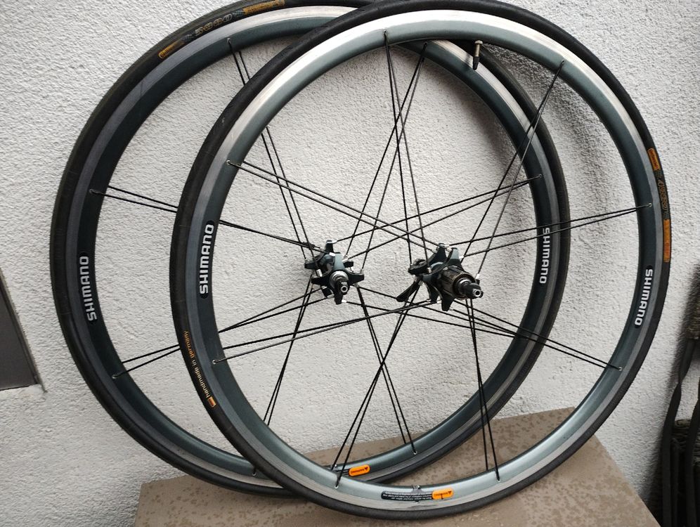 Shimano Dura Ace WH-7700 Rennvelo Laufradsatz 28