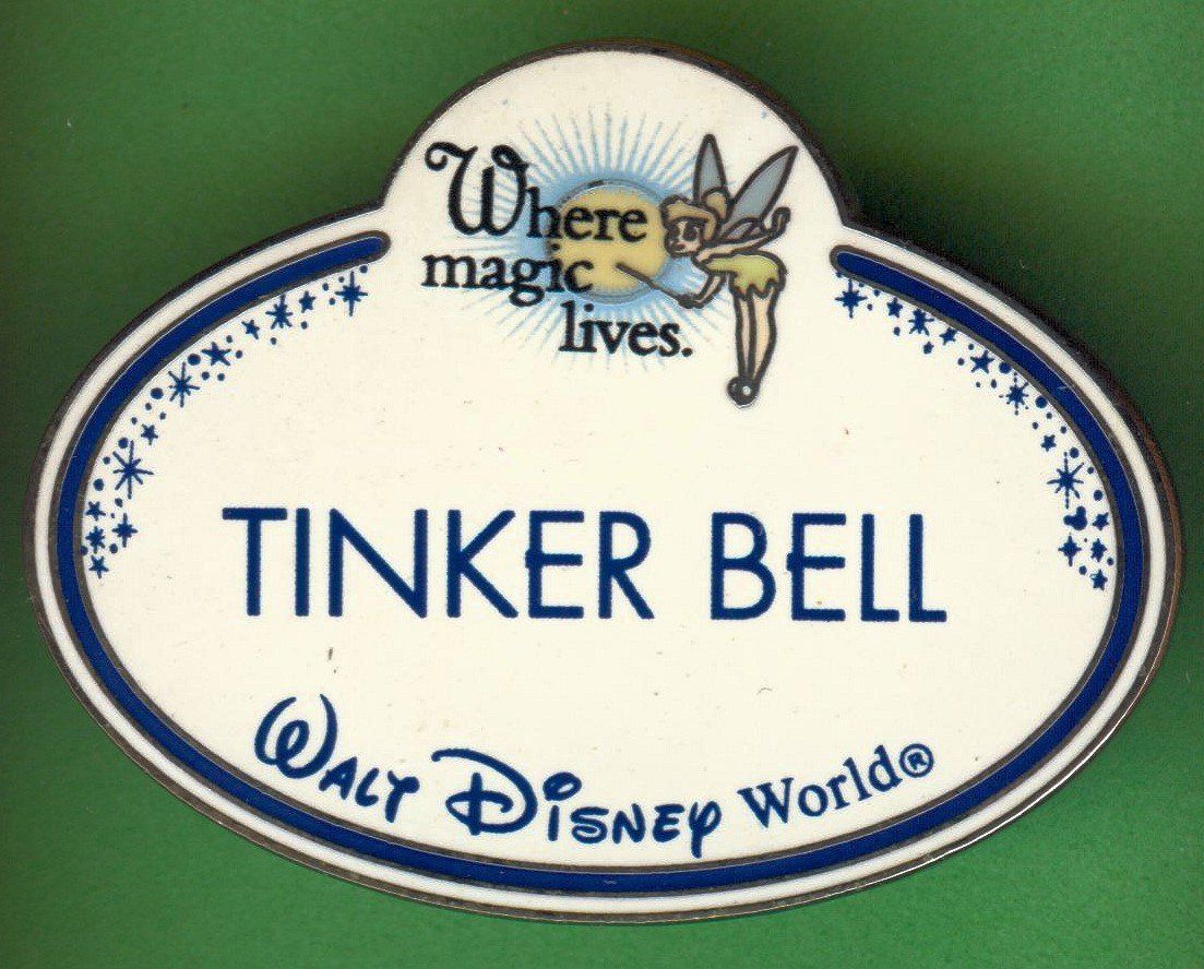 Disney Placchette & Badge: DISNEY   WDW  Tinker Bell   – Usato da Winterthur venduto da Sammleroase