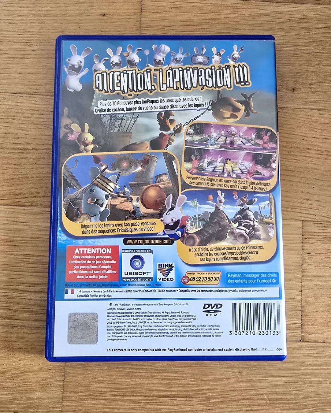 Spiele: Rayman contre les Lapins Crétins - PS2 – Gebraucht aus Genève von MariaS2 3