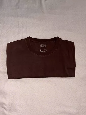 Bershka Shirt in Braun