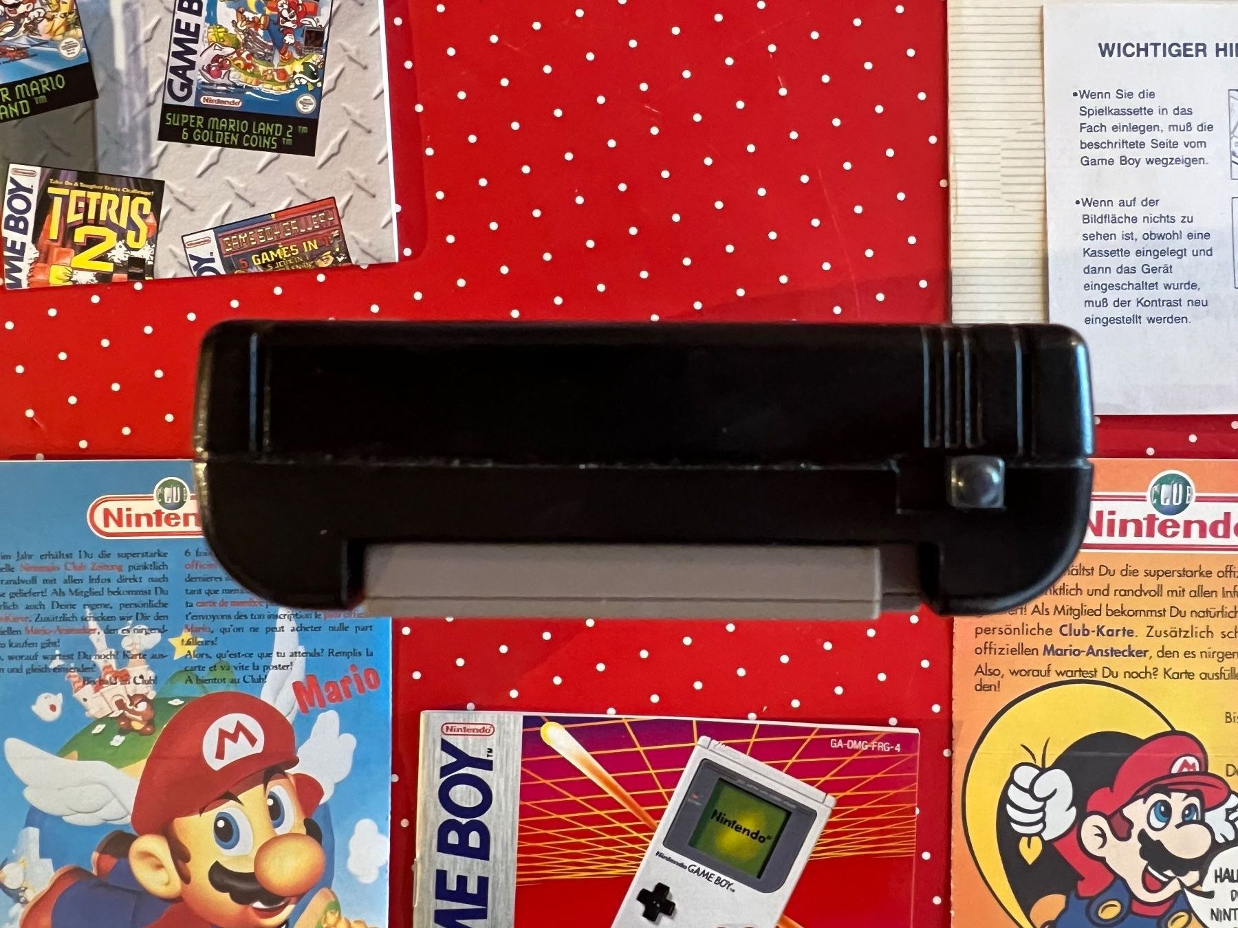 Nintendo Console: GAMEBOY BLACK with NAIL SCALE game, working, nice optic! – Usato da Astano venduto da hyperion-atlas 6