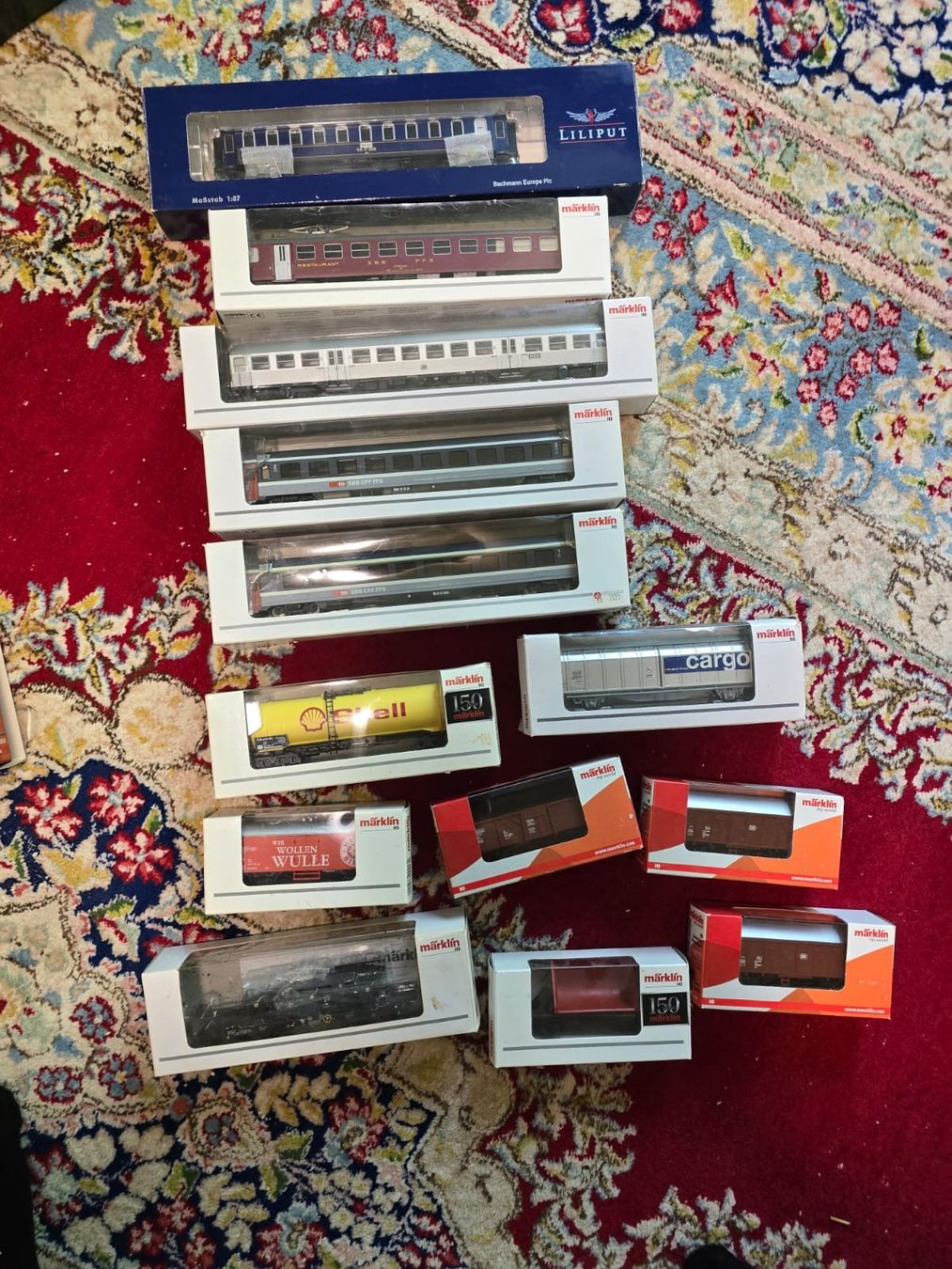 Märklin Modelleisenbahnen: Märklin - Modelbahnwagen - Spur H0 – Gebraucht aus Arth von kle_pn79 1