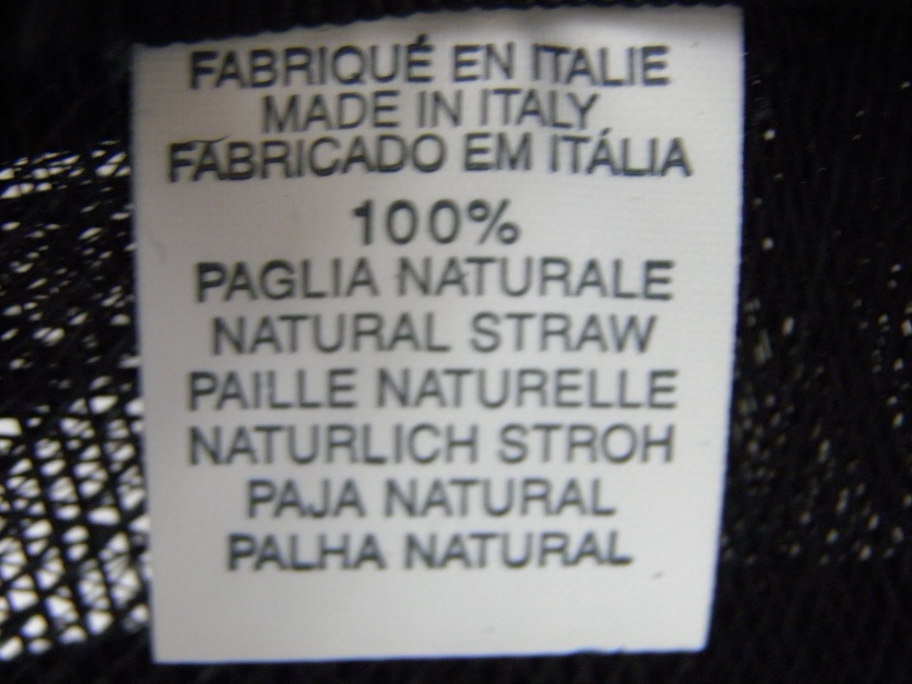 Chapeaux, bonnets & casquettes: Wunderschöner Strohhut mit Masche, schwarz – D'occasion à Rüti ZH par corvus-corvus 4