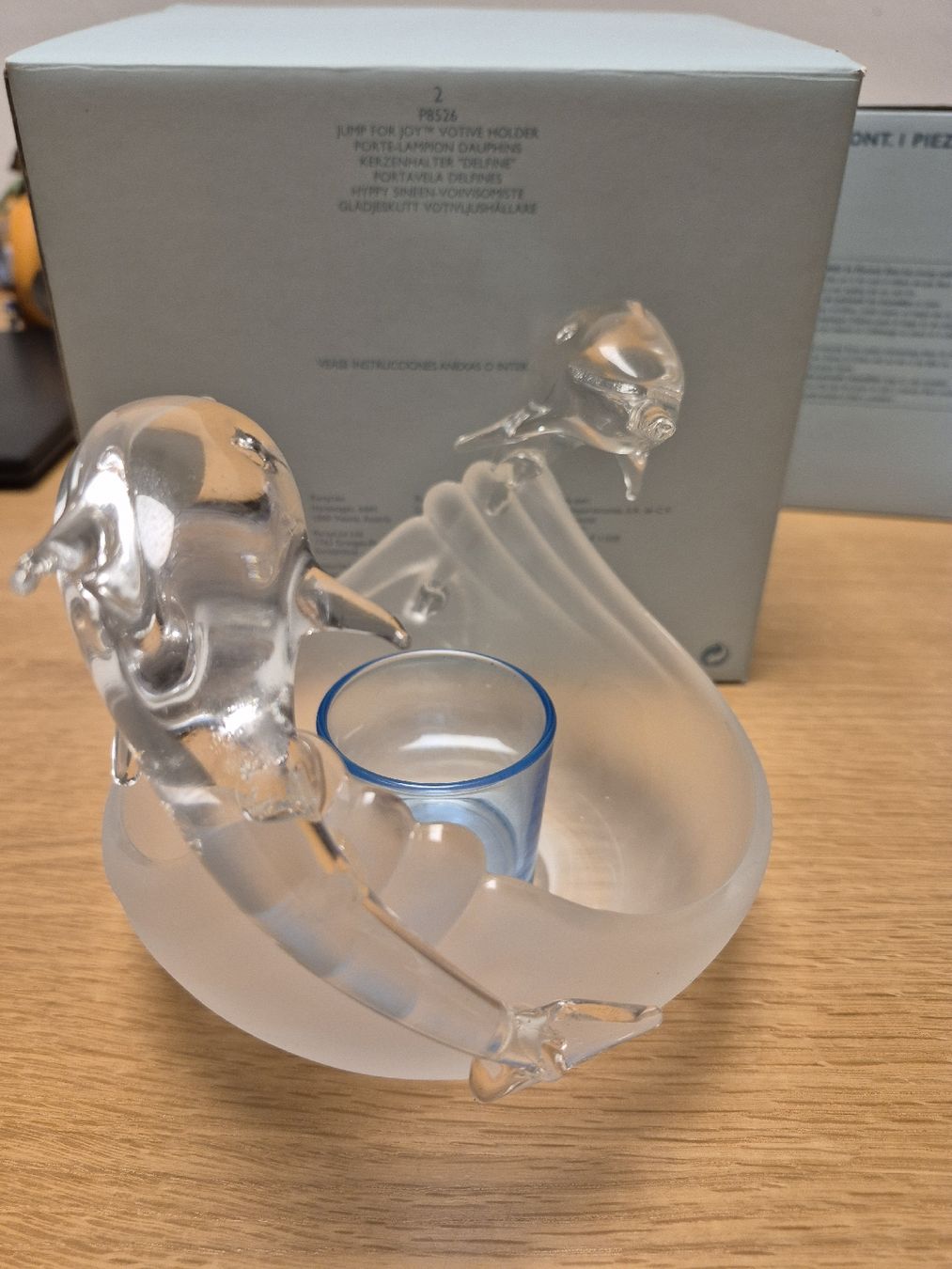 Partylite Portacandele: partylite kerzenhalter Delfine – Nuovo (secondo la descrizione) da Buttikon SZ venduto da sefa02 2