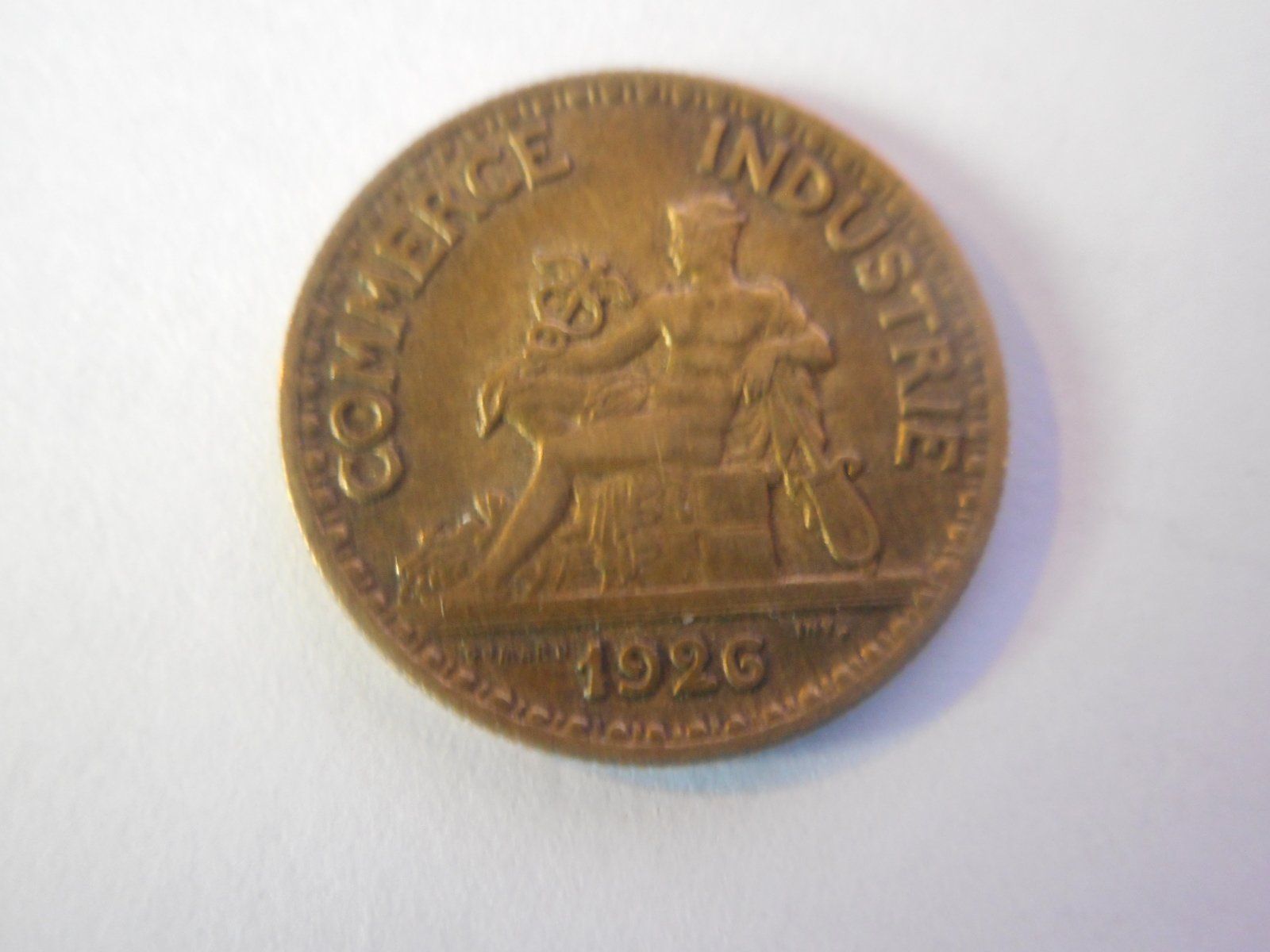 Tutti le monete: 1926  Bon pour 50 Centiemes – Usato da Kriegstetten venduto da pizlad2010 1