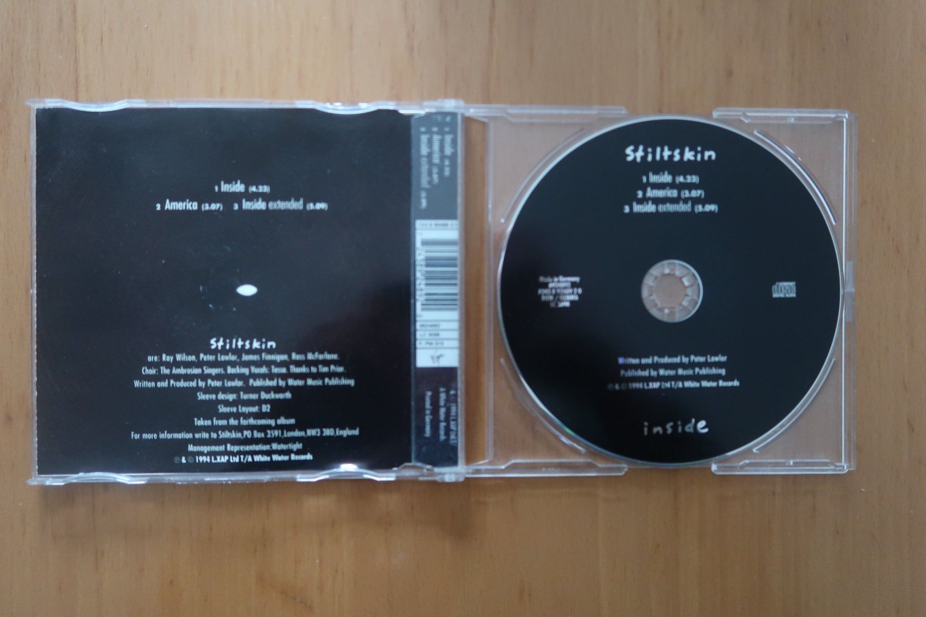 CDs: CD Single  STILTSKIN - Inside – Gebraucht aus Porrentruy von tupatup 1