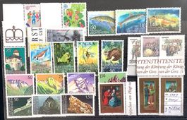 1989 Liechtenstein Jahresausgabe Postfrisch **