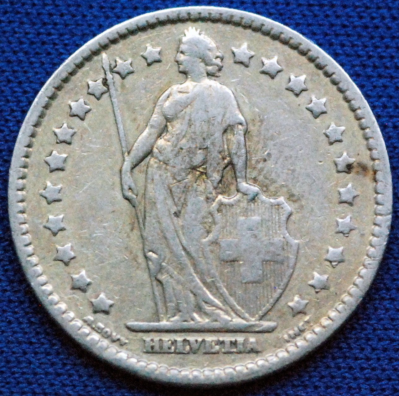 Tutti le monete: Silberner 1.- Jg. 1913 – Usato da Mühlethal venduto da sowato 1