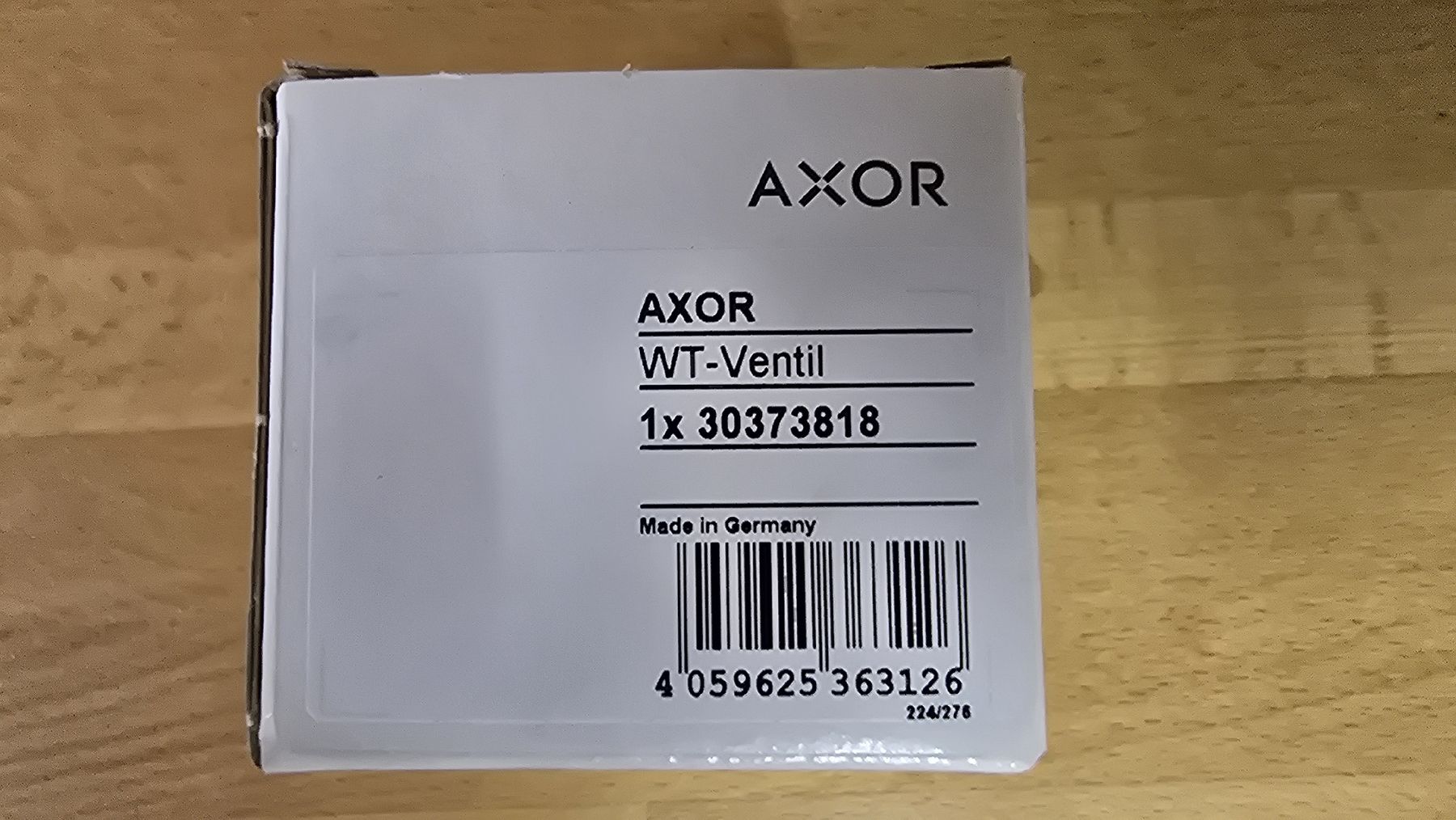 Axor Rubinetteria: AXOR WT-Ventil / 2 Stück einzeln verkaufen – Nuovo e nell'imballaggio originale da Schüpfen venduto da Oblivion2013 2