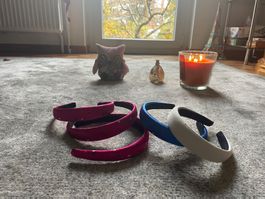 5 Stück Haarreifen, bunt