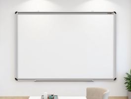 Magnethaftendes Whiteboard hartmannWB 150x100cm NEU