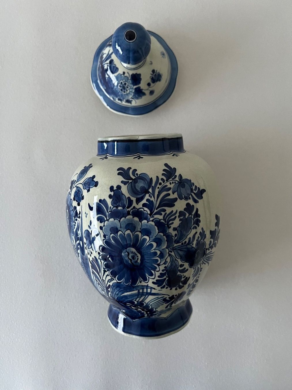 Vase & Récipients: Original Alte DELFTER Deckelvase – D'occasion à Adliswil par groenland01 1