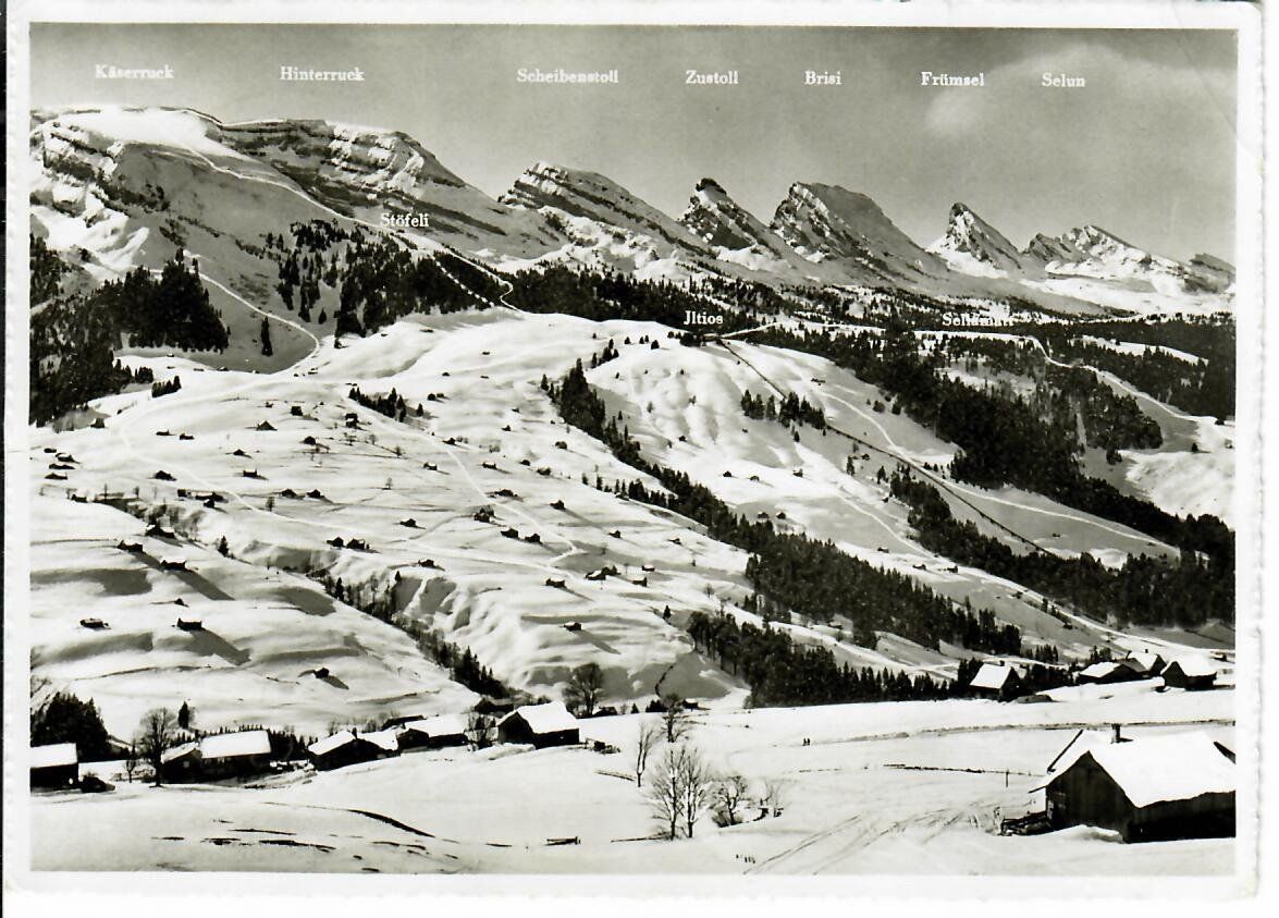 Cartoline postali: Churfirsten – Usato da Hochdorf venduto da Ziegel-16