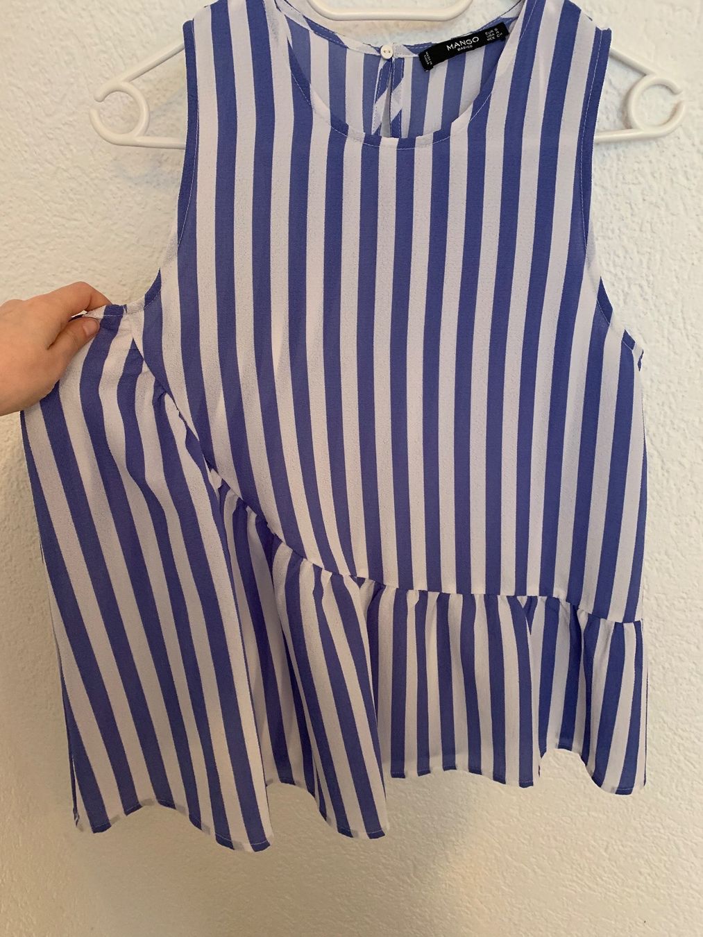 Tops: Mango Top Bluse gestreift Gr. S – Gebraucht aus Fislisbach von KolibriSecondhand 4