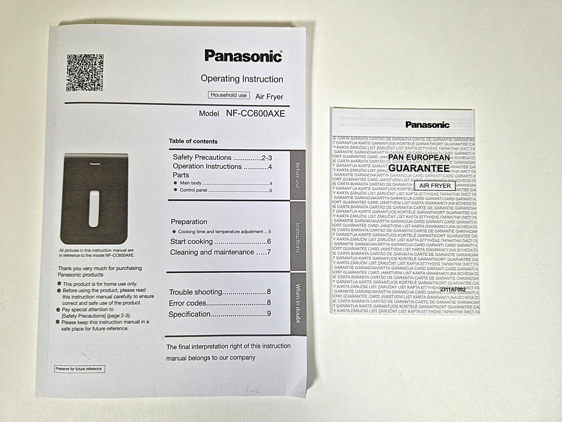 Elettrodomestici da cucina: PANASONIC Heissluftfritteuse / Airfryer – Usato da Zollikofen venduto da Restwert_Zollikofen 6