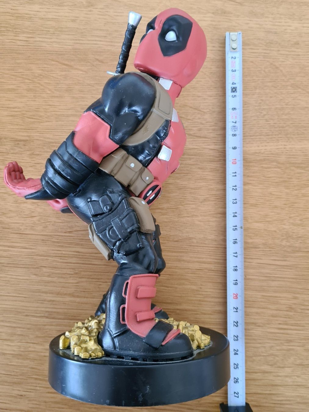 Marvel Statuette: Original Marvel Deadpool Figur - Cable Guy/Aussteller - 25cm – Usato da Winterthur venduto da stufaphi 5