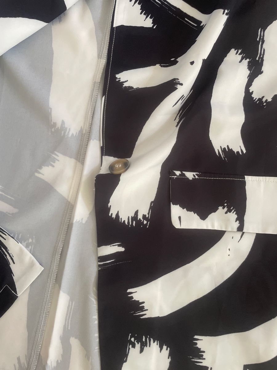 Shein Gilet & Giacche senza maniche: Shein Weste, Gr.M/L, schwarz/weiss - Neu – Nuovo (secondo la descrizione) da Obergerlafingen venduto da cabo4 1
