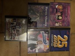 Lot de 5 albums CD  française caisse 5