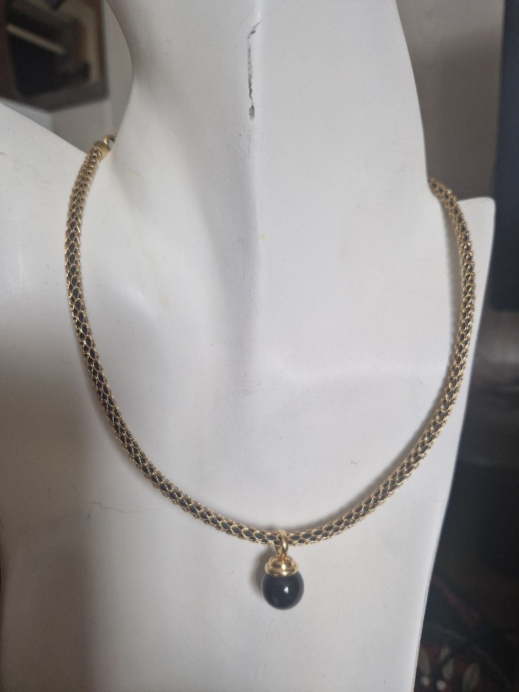 Catenine: Collier 18 ct special avec pendentif Onix – Nuovo (secondo la descrizione) da SAXON venduto da Mariposita1428 2