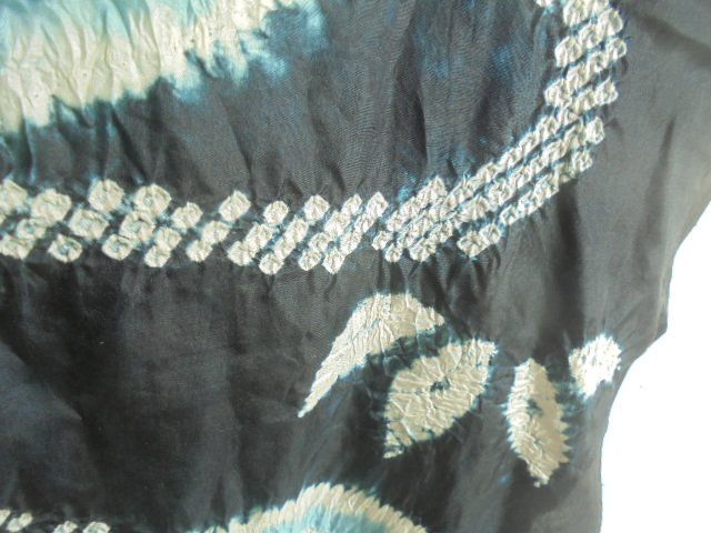 Foulard & Sciarpe: Seidenschal Schwarz, Hellblau, Weiss aus Japan – Usato da Hinwil venduto da Glasperlen 5