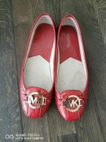 Michael Kors BALLERINA, Gr. 39, rot - Top ZUSTAND, LACKLEDER