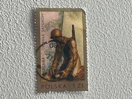 Polen Briefmarke