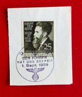 DEUTSCHES REICH DANZIG W.C. RÖNTGEN PROPAGANDA STEMPEL 1939