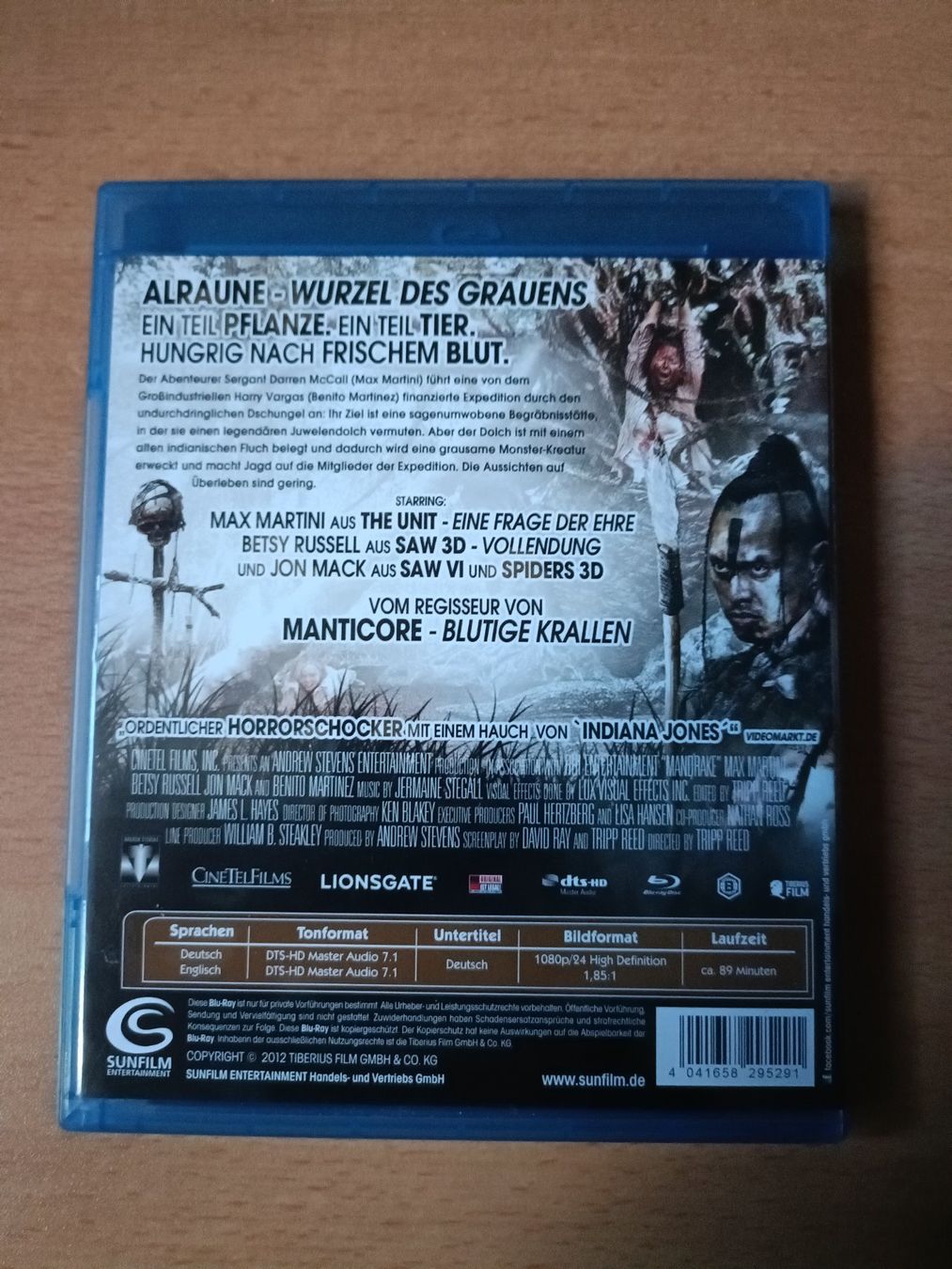 Tutti i DVDs: Alraune - Wurzel des Grauens – Usato da Köniz venduto da Movieportal007 1