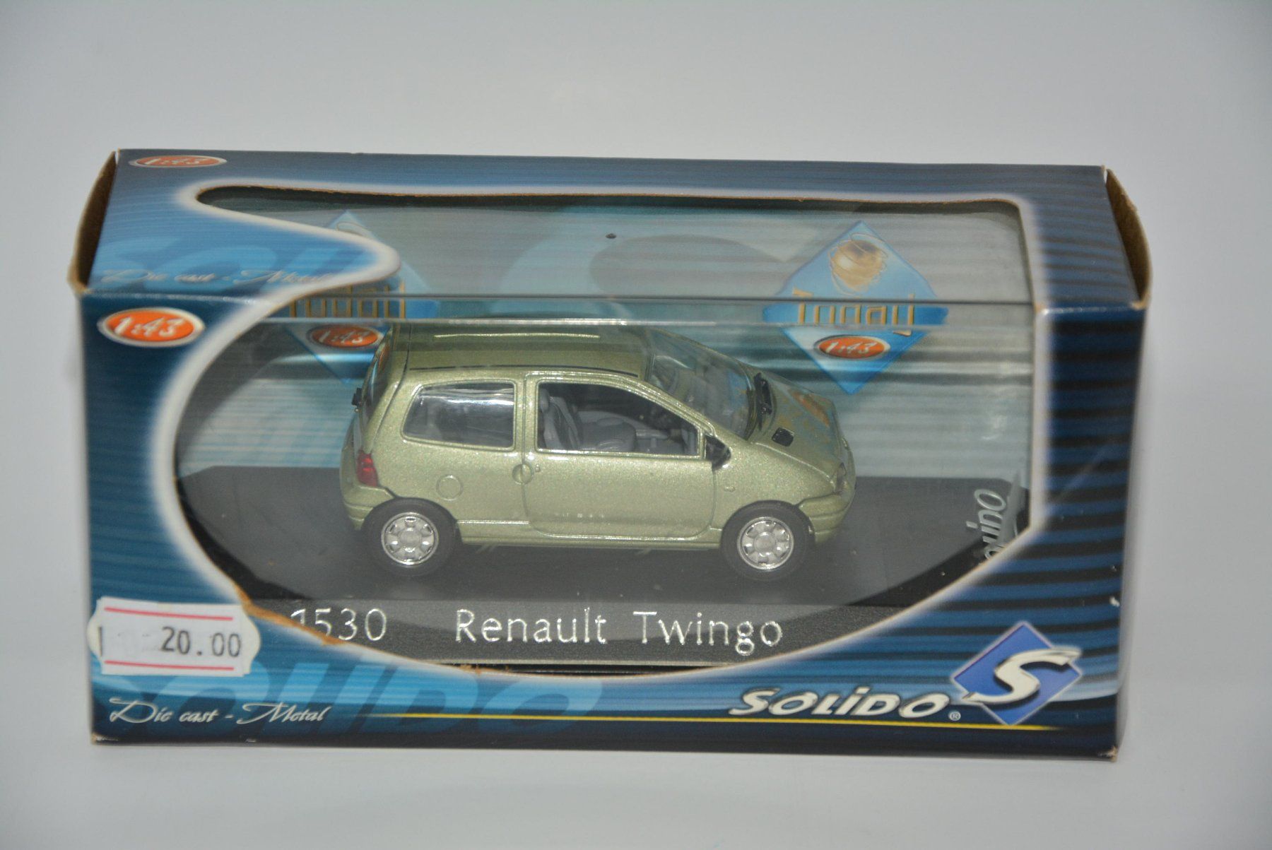 Renault Modellini d'auto: Renault Twingo 1992 , Solido , 1:43 – Nuovo e nell'imballaggio originale da Goldach venduto da Feivel9