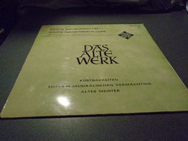 Schallplatte Das alte Werk, Konzert für Orgel und Orchester