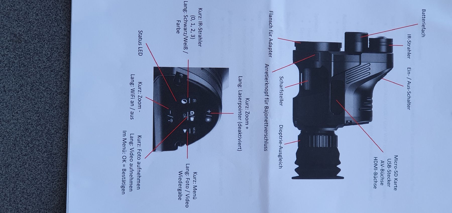 Feldstecher: PARD NV007A digitales Nachtsichtgerät mit OLED-Display – Neu (gemäss Beschreibung) aus Koppigen von uelip1954 5