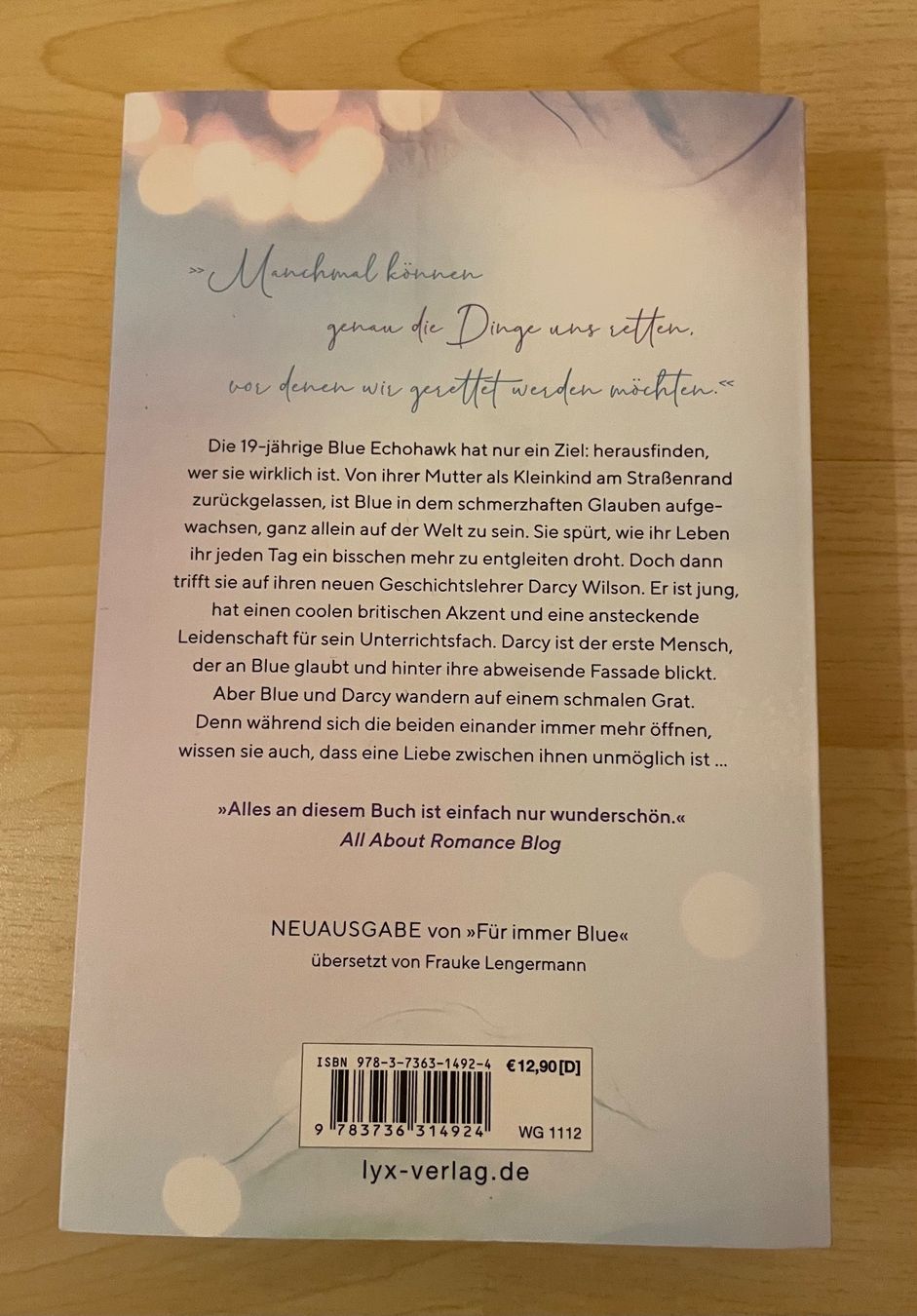 Libri: Amy Harmon: a different blue – Usato da Toffen venduto da cena_st 1