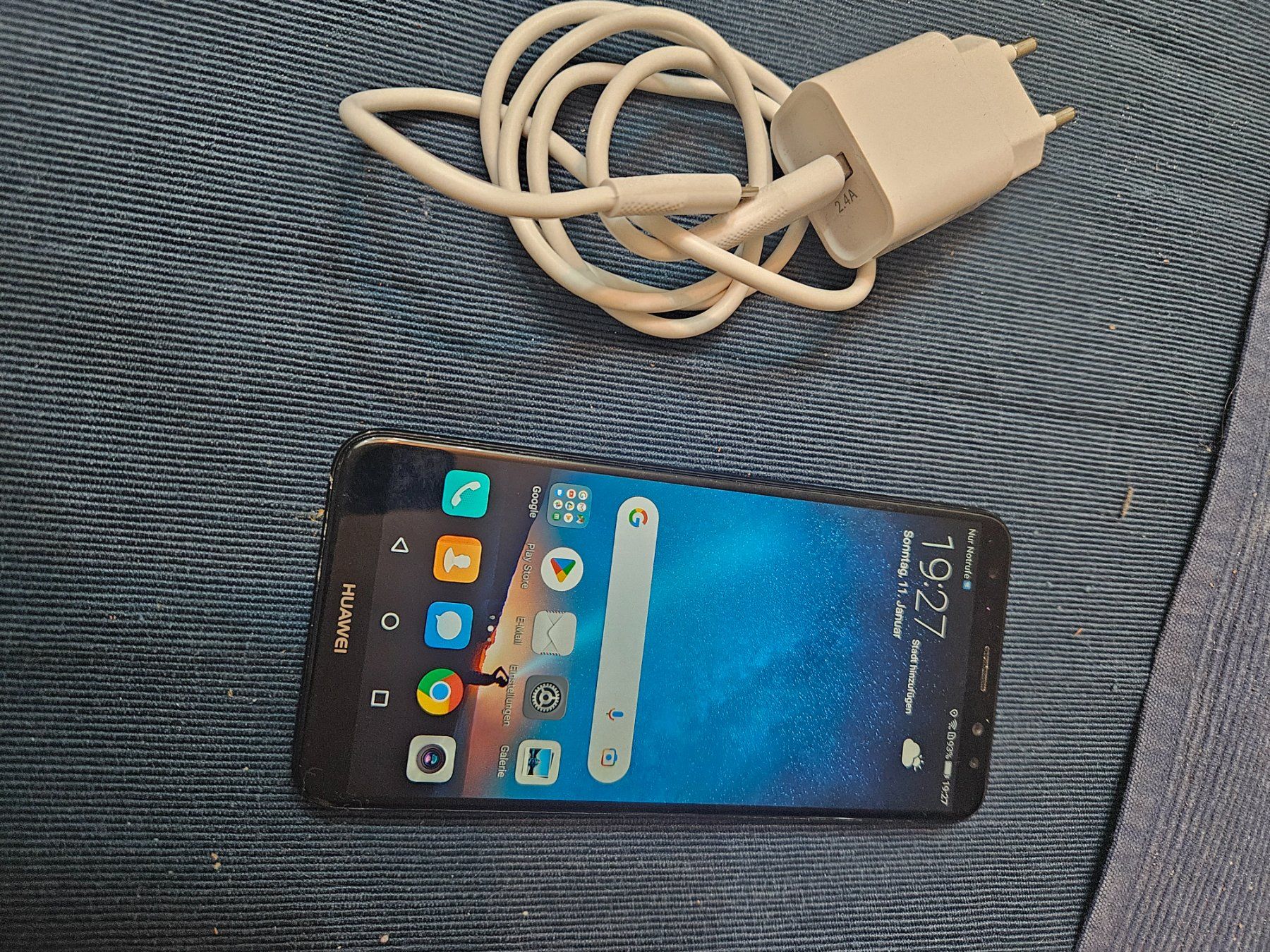 Huawei Telefoni cellulari / Smartphones: Huawei Mate 10 Lite 64gb Duos black – Usato da St. Gallen venduto da Juhasli