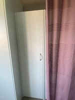 Eintüriger Kleiderschrank weiss