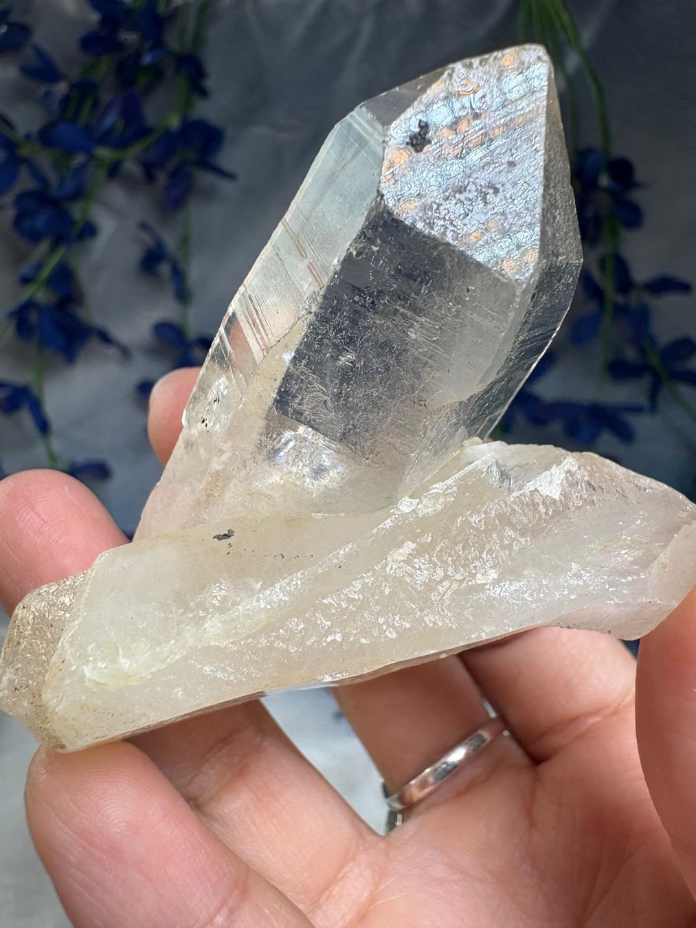 Minerali & Pietre curative: Laotischer Clear Quartz Cluster – Nuovo (secondo la descrizione) da Neuheim venduto da m.hald 5