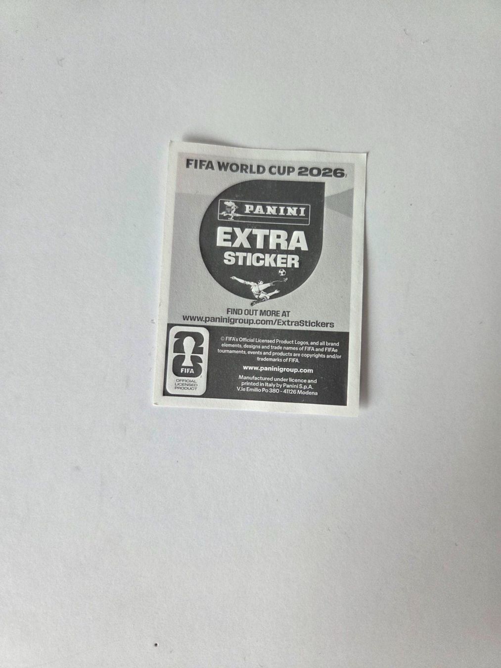 Panini Cartes à collectionner: Panini Extra Sticker 2026 Normal Modric, Bellingham, Mbappe – Neuf (Voir description) à Baar par Honzik02 4