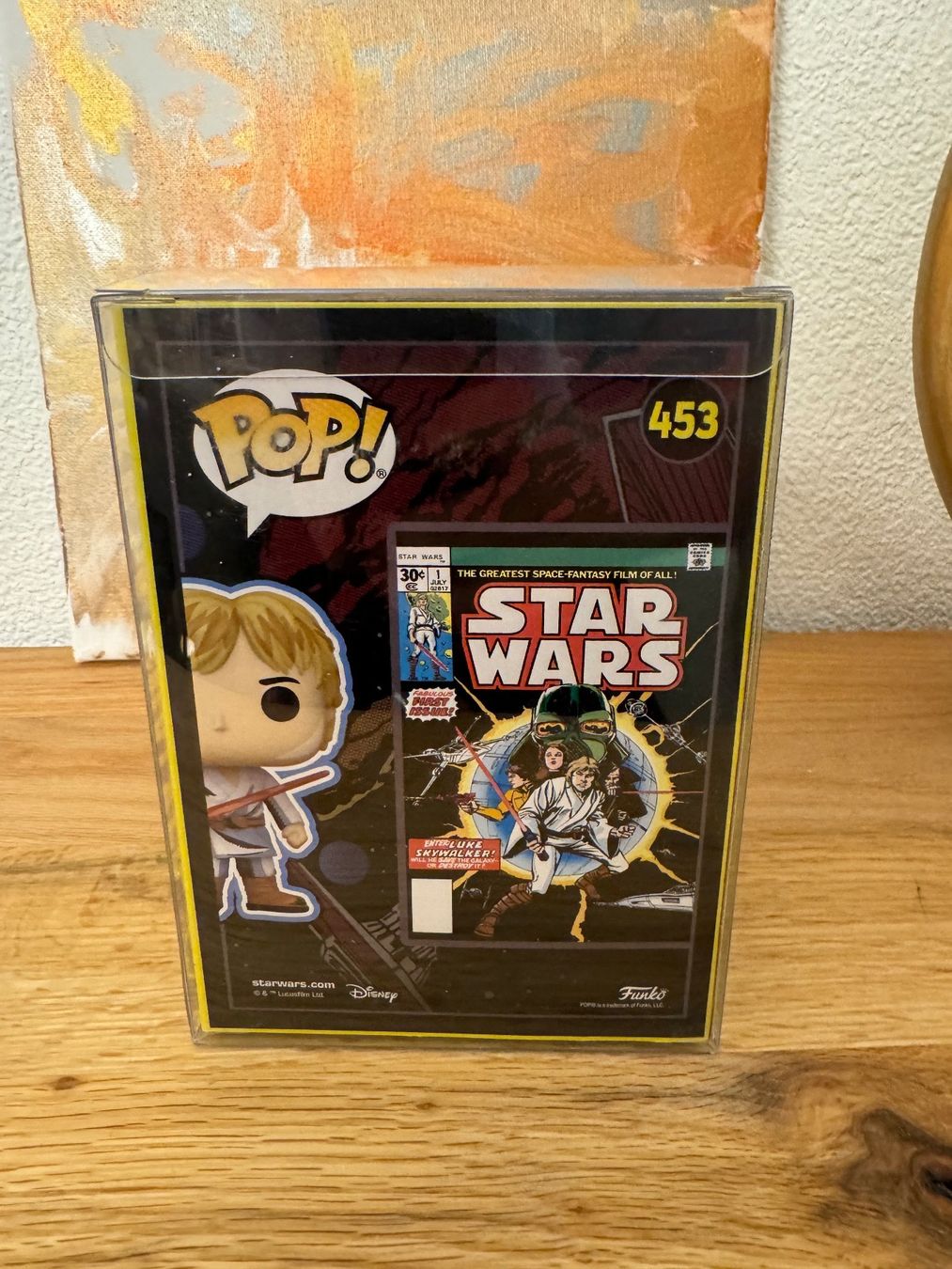 Funko Statuette: Funko Pop - Star Wars - Luke Skywalker #453 – Nuovo e nell'imballaggio originale da Oensingen venduto da CSCollectors 1
