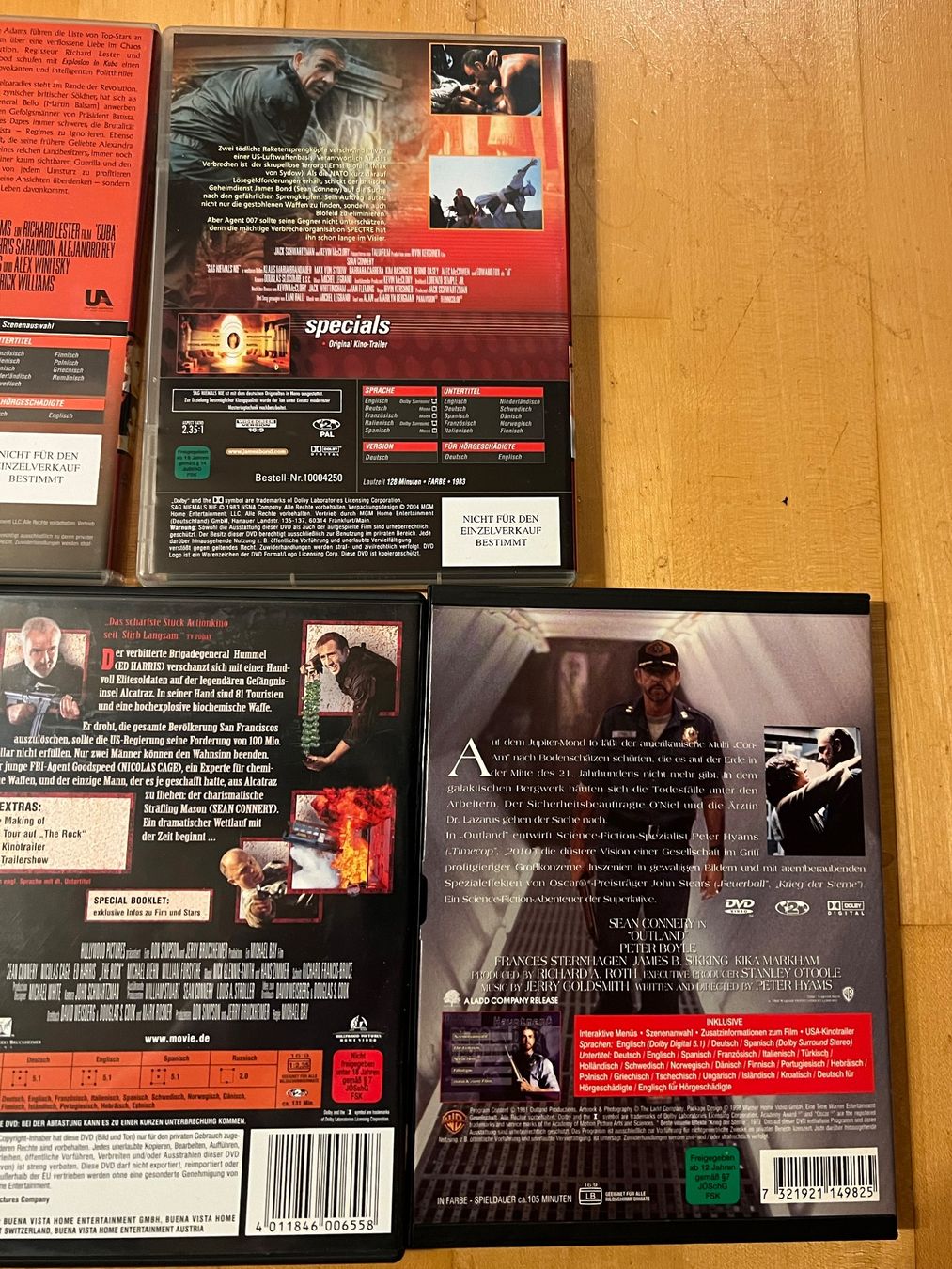 Alle DVDs: Sean Connery Collection [11 DVDs] – Gebraucht aus Unterengstringen von NOISE 4